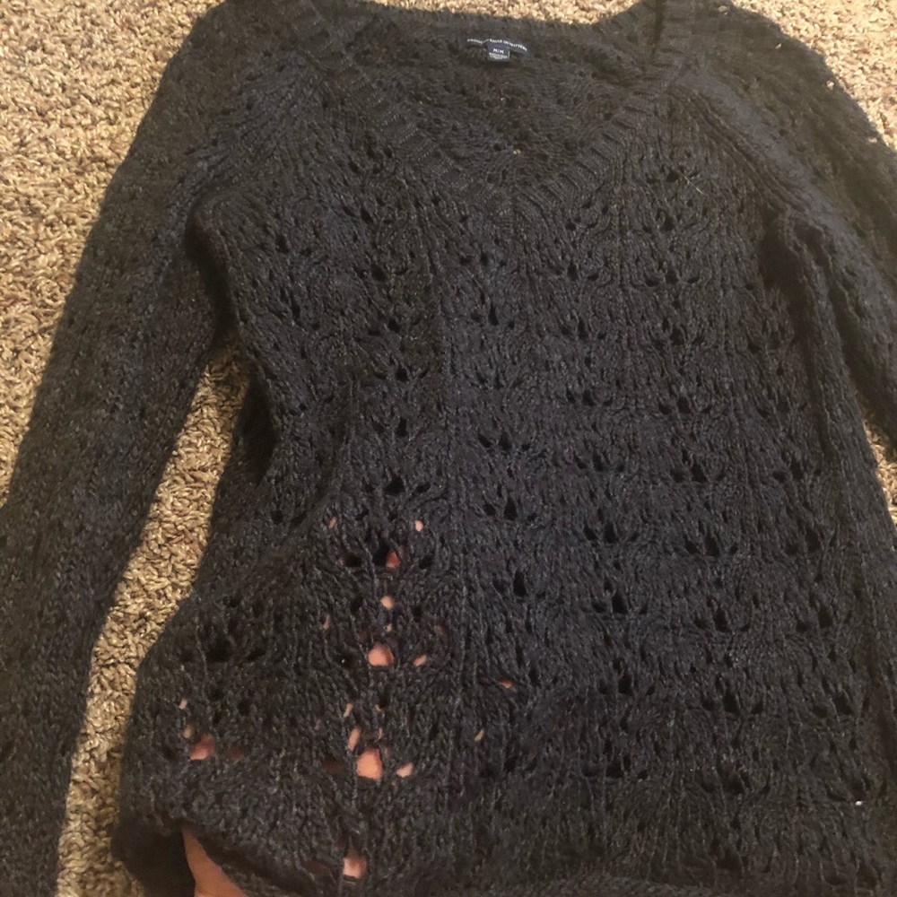 American Eagle textured sweater